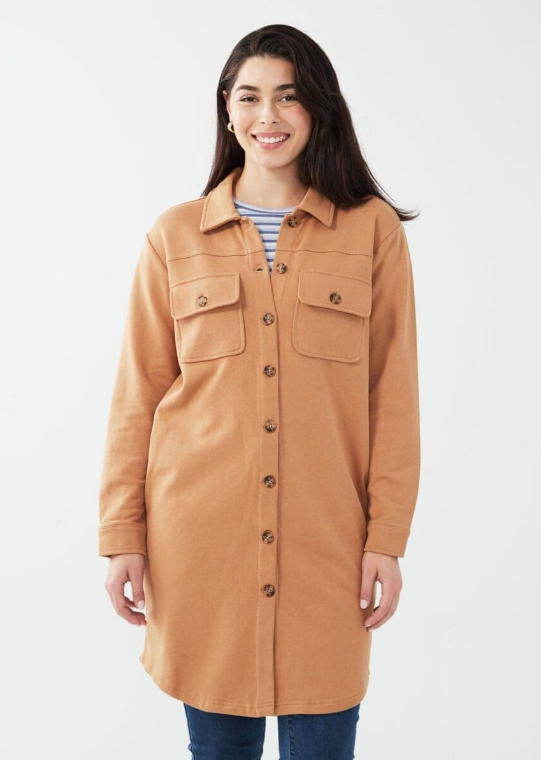 FDJ Butterum Duster Shacket