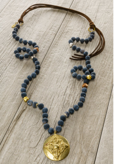 Julio Designs Lyin Eyes Necklace