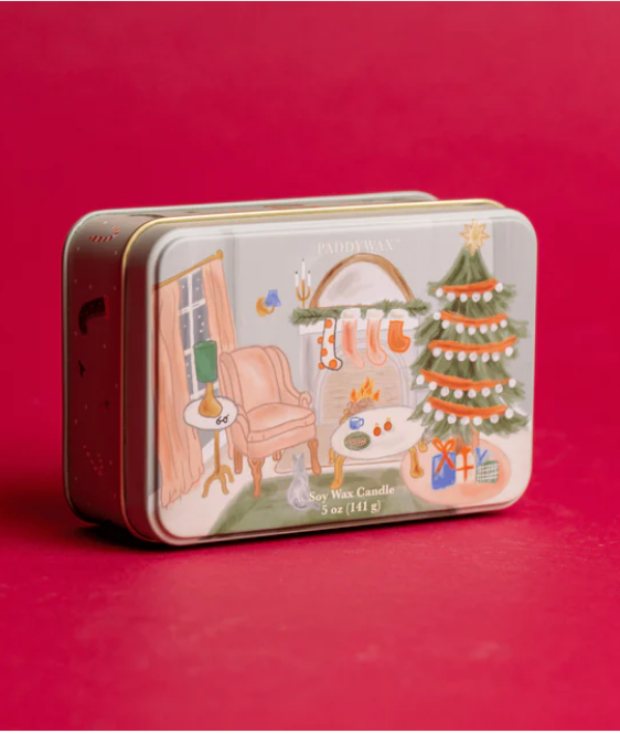 PaddyWax Christmas Tin 