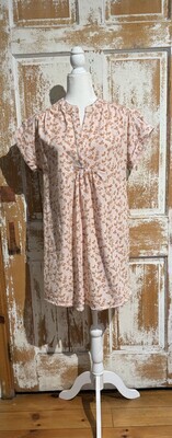 Ivy Jane Daisy Popover Dress in Pink
