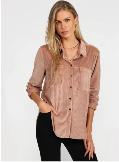 Dylan Maeve Shirt in Vintage Pink