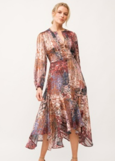 Dear John Amelie Tinsel Garden Dress 
