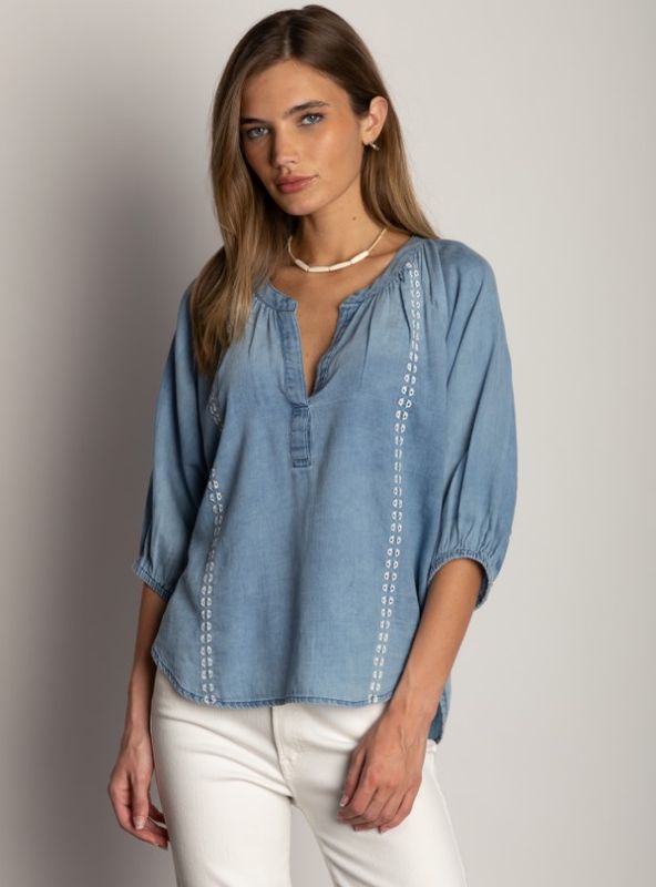 Dylan Denim Jolie w/ Embroidery