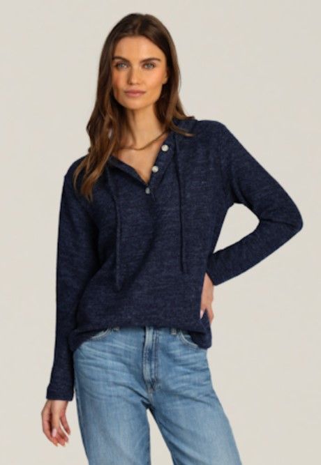 Dylan Cozy Moment Pullover in Black