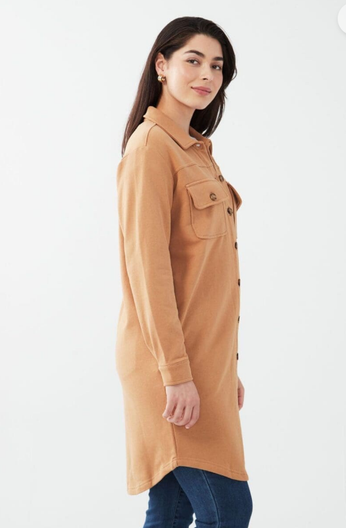 FDJ Butterum Duster Shacket