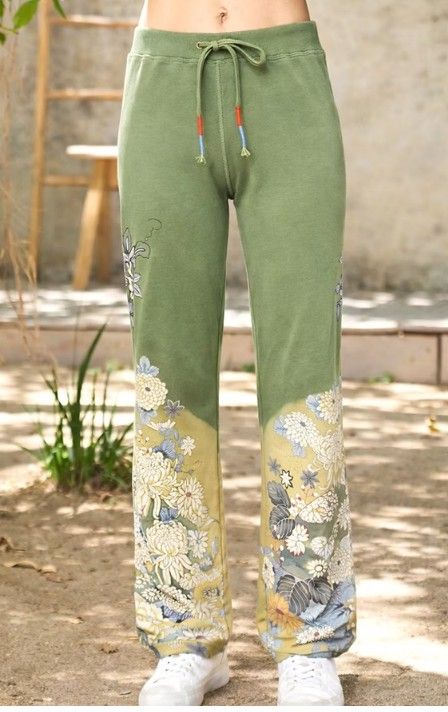 Paparazzi Pants Chrysanthemum in Basil