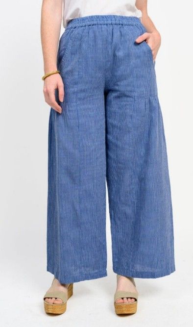 Ivy Jane Wide Leg Stripe Pant 