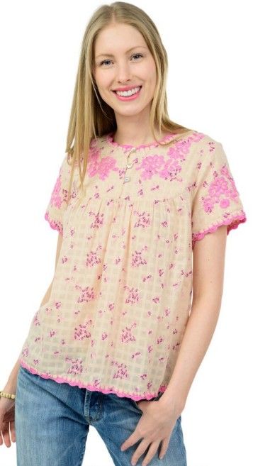 Ivy Jane Nora Top in Ivory