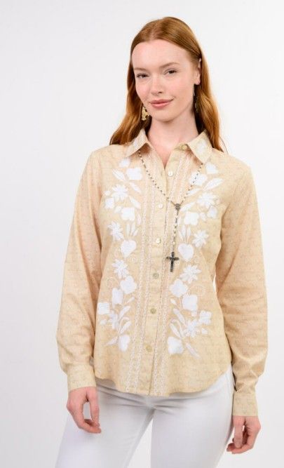 IvyJane Maricela Top in Khaki