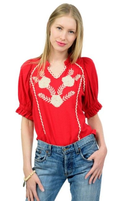 Ivy Jane Dana in Red