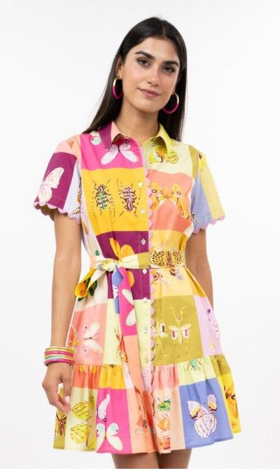 Ivy Jane Square Dance Dress in Multi