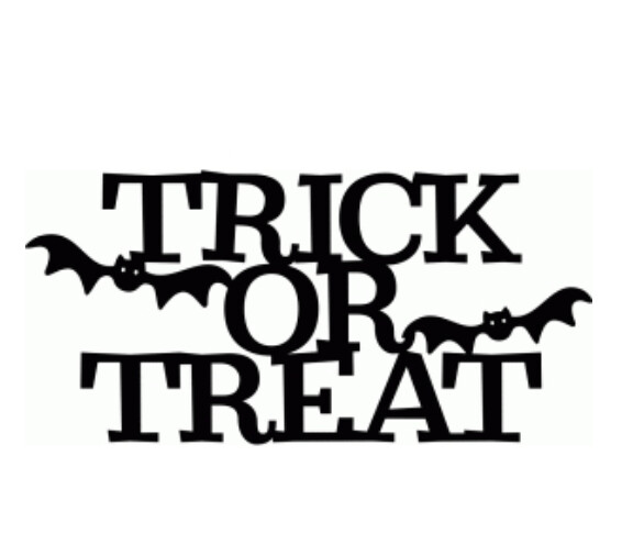 Trick or treat vinyl