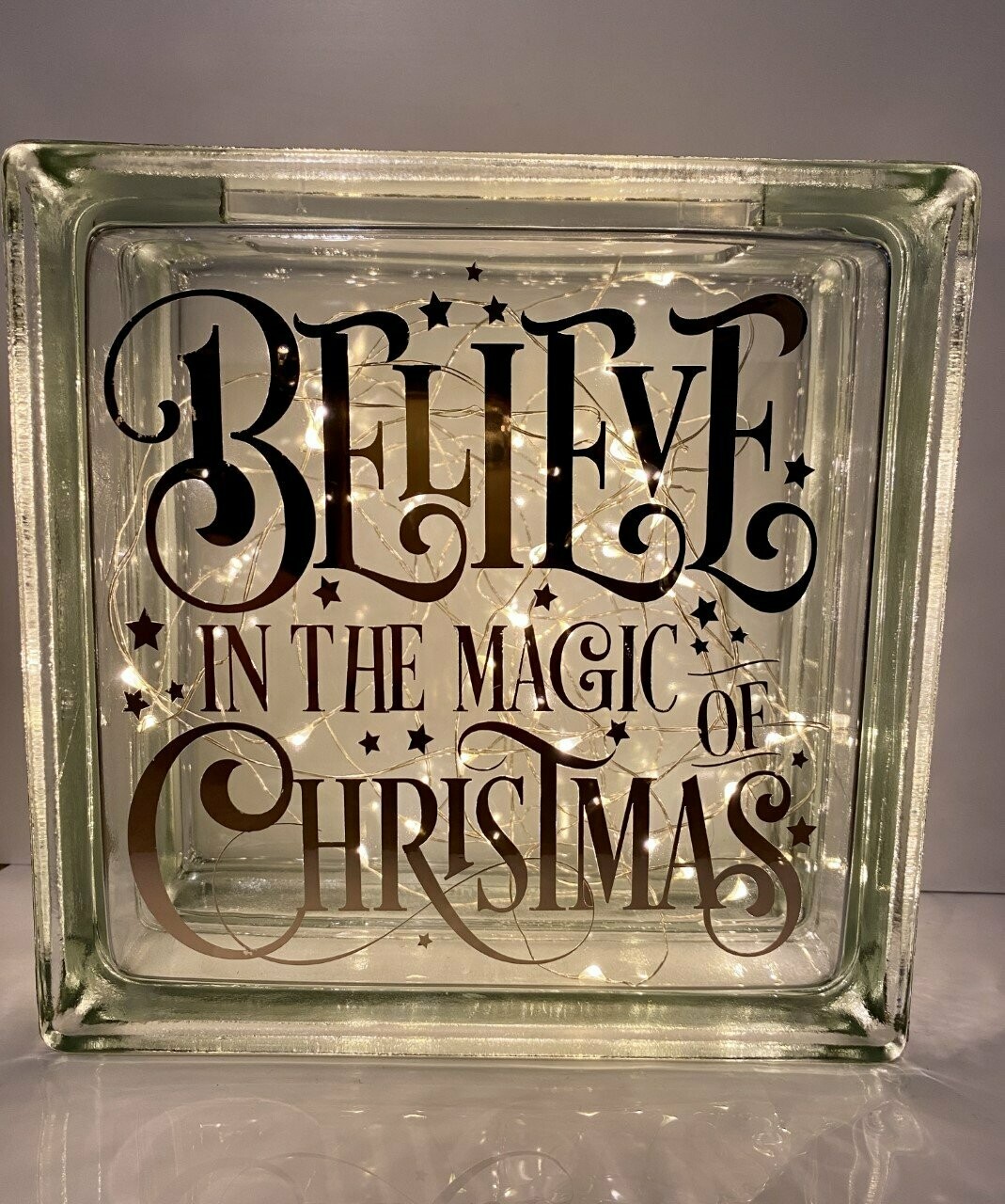 Christmas sayings label