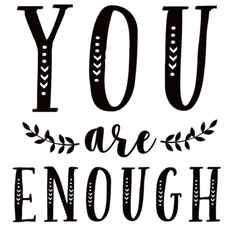 You are Enough Leaves