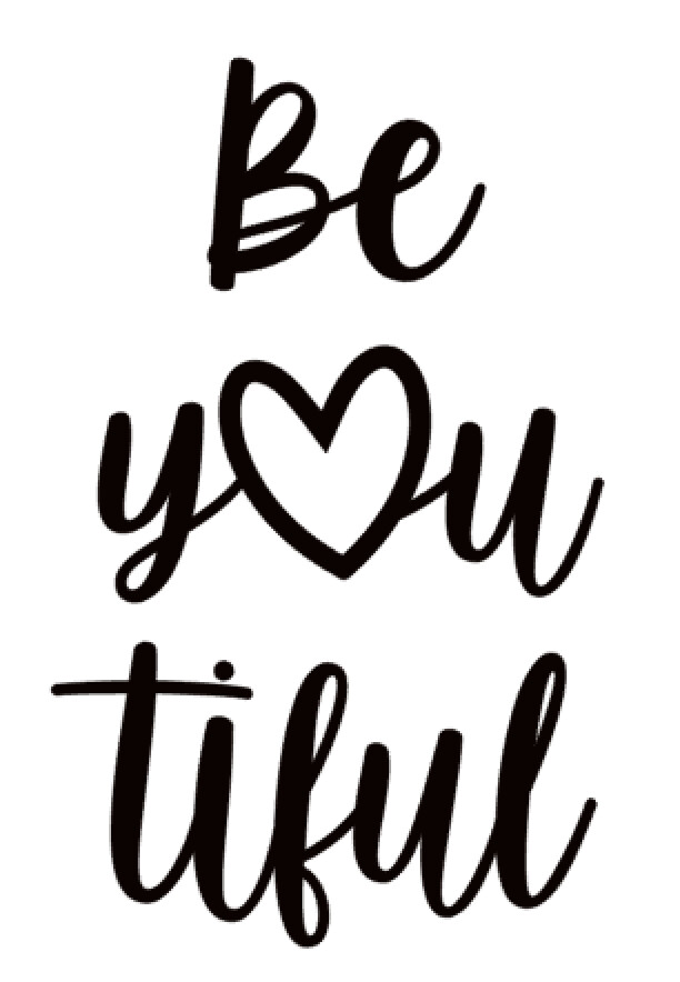 Be You Tiful Large Heart