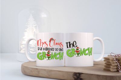Grinch Mugs Various Designs