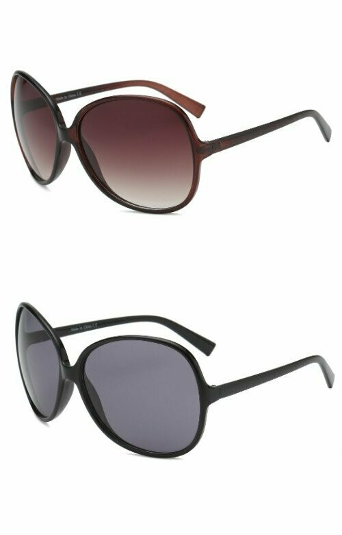 Oversize Oval Sunglasses
