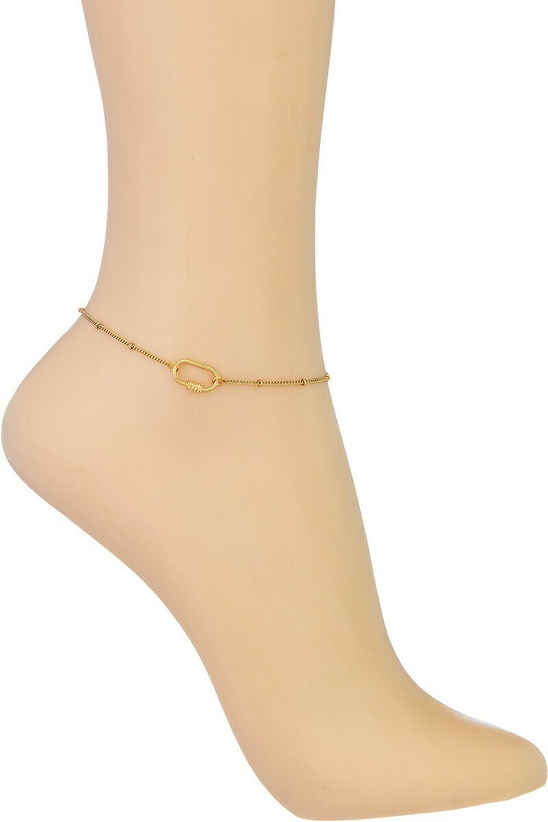 Carabiner chain Ankle Set