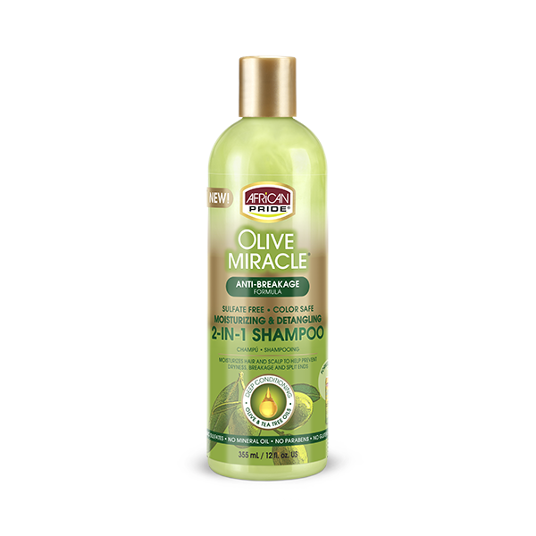 African Pride Olive Miracle 2n1 Shampoo