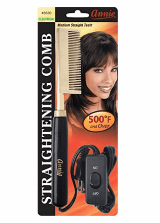 Annie Straightening Comb Electric