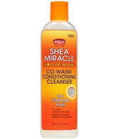 African Pride Shea Miracle Co-wash Conditioning Cleanser