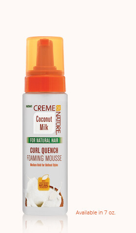 Creme of Nature Coconut Curl Quench Foam Mousse