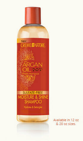 Creme of Nature Argan Sulfate Free Moisture Shine Shampoo