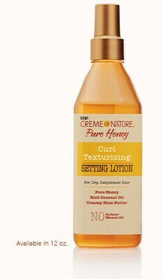Creme of Nature Pure Honey Curl Texturizing Setting Lotion 