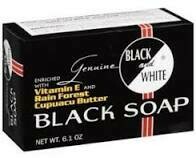 Black & White Black Soap