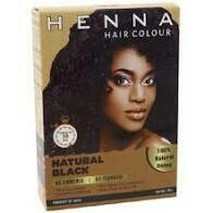 Henna Hair Colour, Color: Natural Black