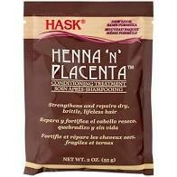 HASK Henna N Placenta Treatment Pack - Regular