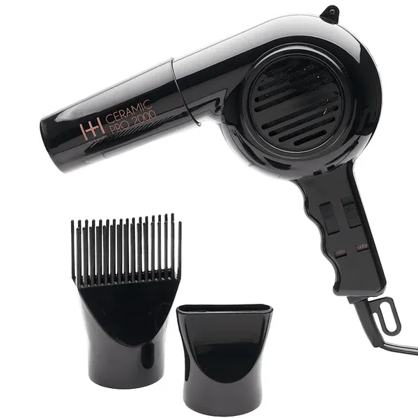 Hot &amp; Hotter Ceramic Pro-2000 Dryer Black