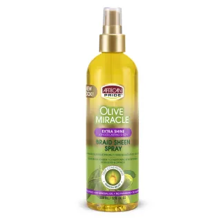African Pride Olive Miracle Braid Sheen Extra