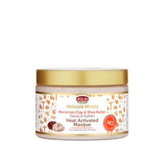 African Pride Moisture Miracle Moroccan Clay &amp; Shea Butter Masque
