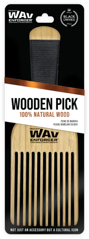 Wave Enforcer Wooden Pick