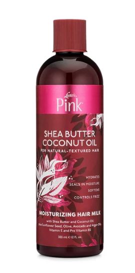 Luster&#39;s Pink Shea Butter Coconut Oil Moisturizing Hair Milk