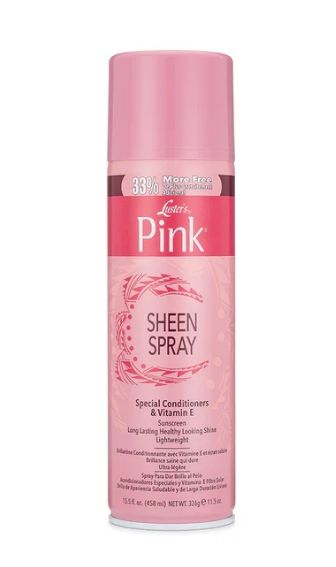 Luster&#39;s  Pink Oil Sheen Spray Bonus