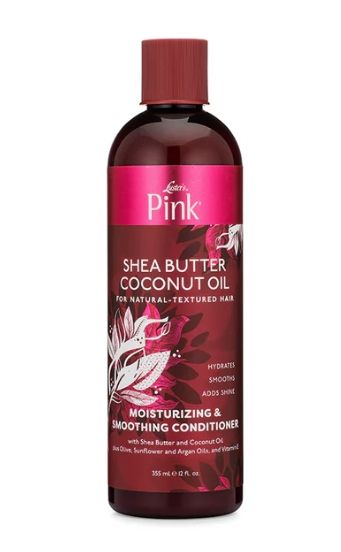 Luster&#39;s Pink Shea Butter Coconut Oil Moisturizing Smoothing Conditioner