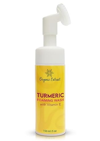 Organic Extract Turmeric Foaming Face Wash