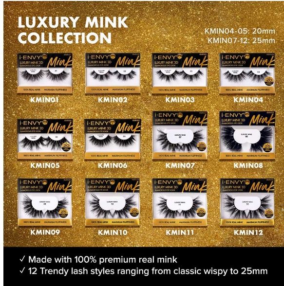 i Envy Luxury Mink 3D Lashes