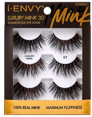 i Envy Luxury Mink Lashes 3D 3pk