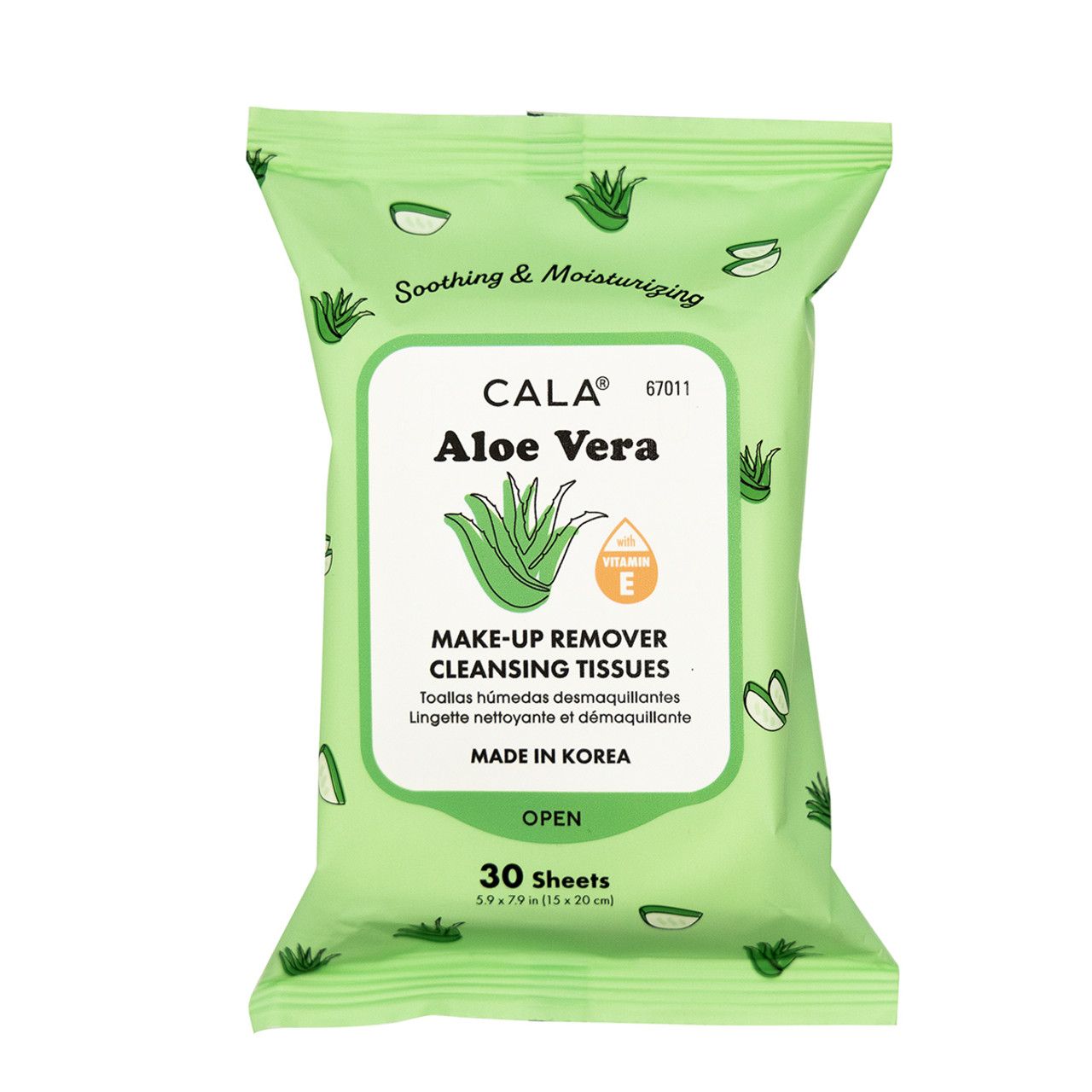 Aloe Make-up Remover Cleansing Tissues