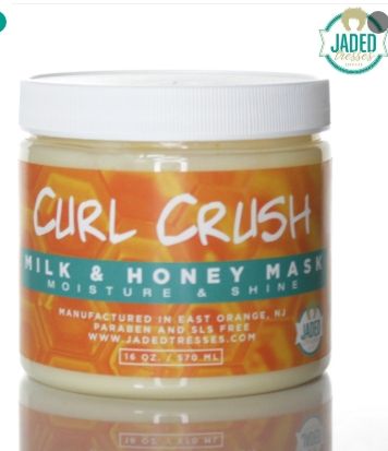 Jaded Tresses Curl Crush Milk &amp; Honey Mask