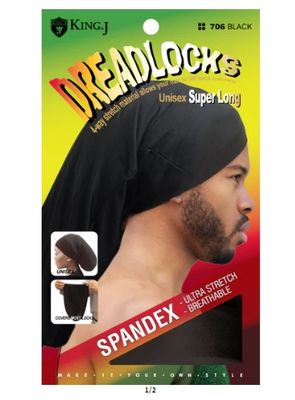 King.J Dreadlocks Super Long Spandex Cap