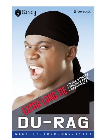 King.J Extra Long Tie Du-Rag