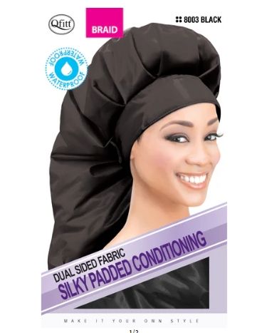 Qfitt Silky Padded Braid Cap