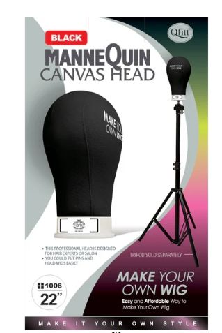 Qfitt Mannequin Canvas Head