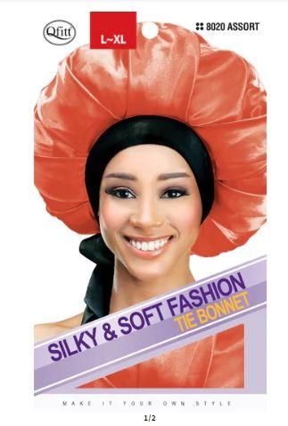 Qfitt Silky &amp; Soft Tie Bonnet
