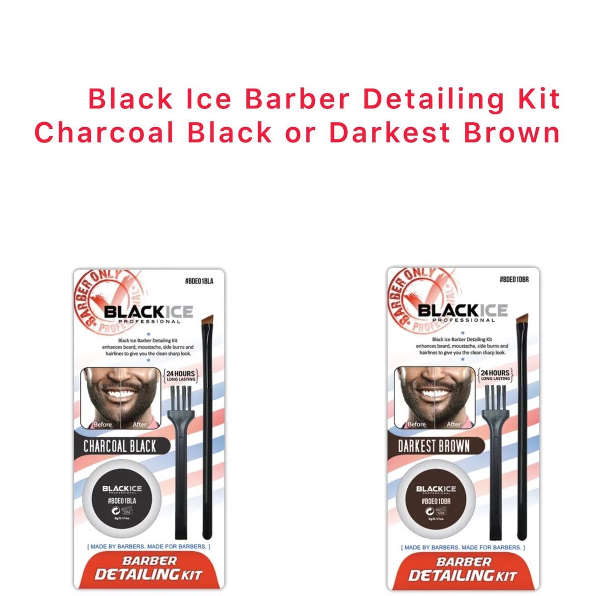 Black Ice Beard Detailing Kit