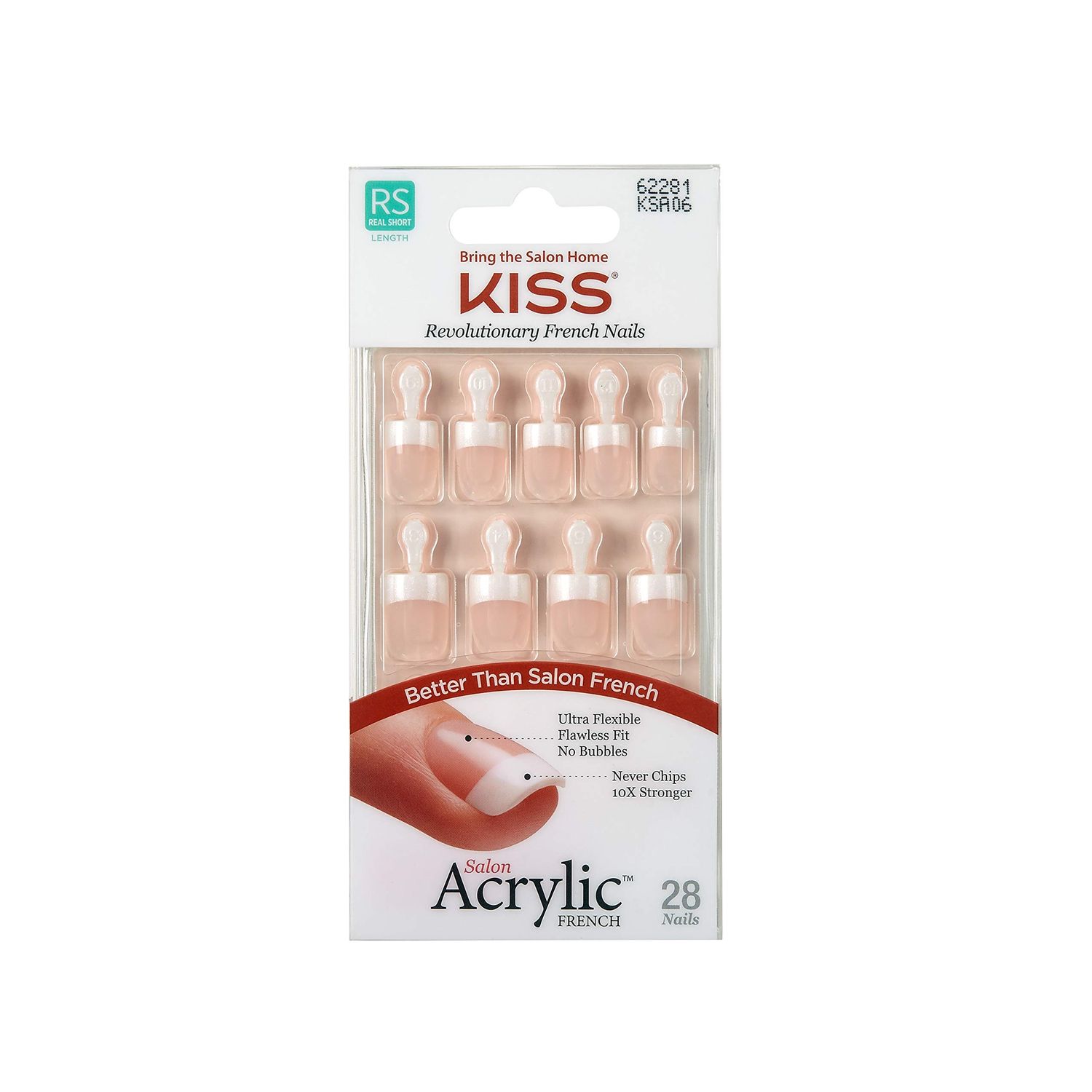 Kiss Acrylic French Nails